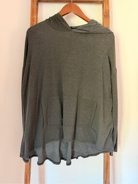 Three Bird Nest Olive Green Lightweight Hoodie